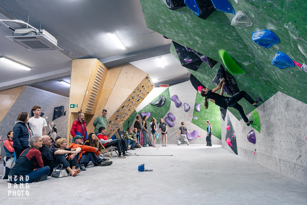 Climbing action